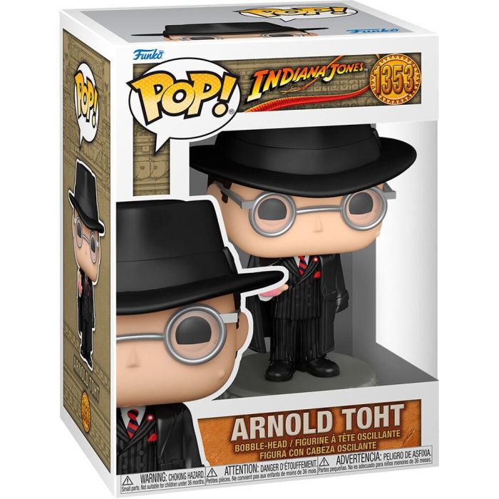 Funko POP Indiana Jones Figura Vinilo Arnold Toht 9cm 0 Funko POP Indiana Jones Figura Vinilo Arnold Toht 9cm 0
