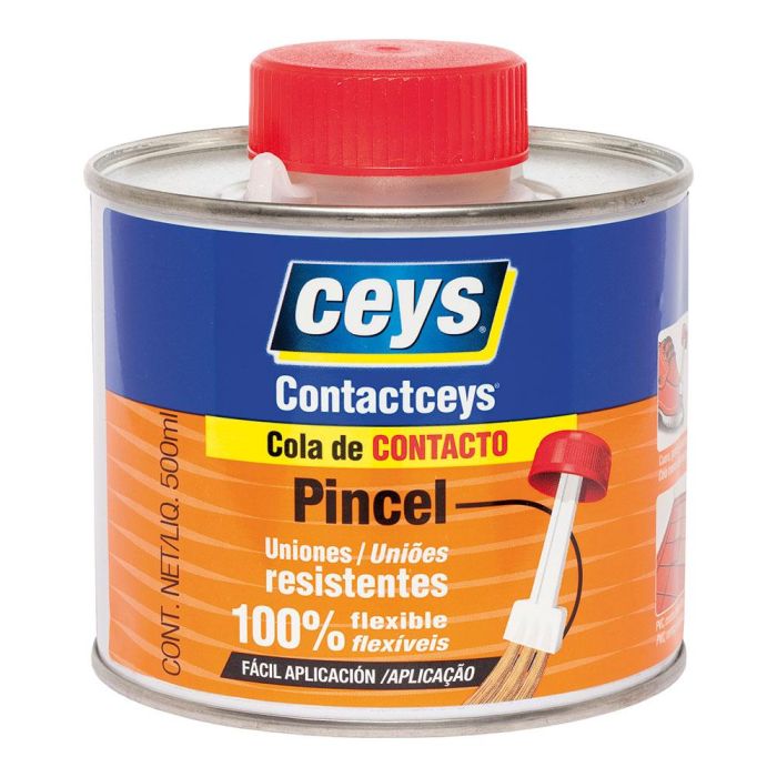 Ceys Contactceys Pincel 500 ml - Adhesivo para Poliestireno Expandido o Porexpán® 0 Ceys Contactceys Pincel 500 ml - Adhesivo para Poliestireno Expandido o Porexpán® 0