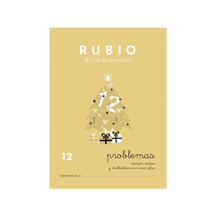 Cuaderno Rubio Problemas Nº 12 10 unidades 3