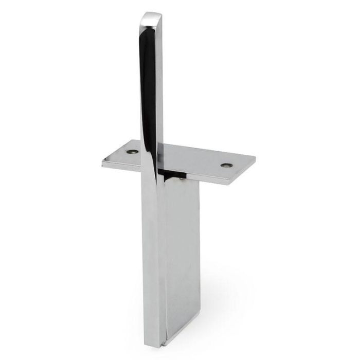 Q&Q H210 Pata Metal Tecla Cromo Con Placa y Varilla Recta Embellecedora
