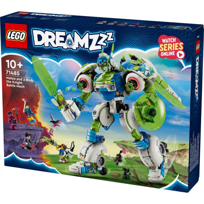 LEGO 71485 DREAMZzz Mateo y Z-Blob, el Caballero Robot - Juguete de Construcción con 4 Minifiguras 10