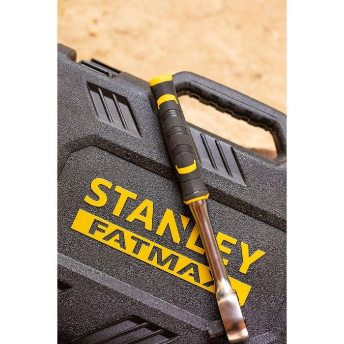 Stanley FatMax Set de Vasos y Puntas de Destornillador 81 Piezas con Carracas de 1/4" y 1/2" y Estuche Resistente 5 Stanley FatMax Set de Vasos y Puntas de Destornillador 81 Piezas con Carracas de 1/4" y 1/2" y Estuche Resistente 5