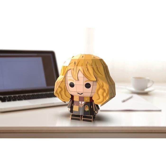 SPIN MASTER HERMIONE GRANGER estilo CHIBI 4D Construir 3 SPIN MASTER HERMIONE GRANGER estilo CHIBI 4D Construir 3