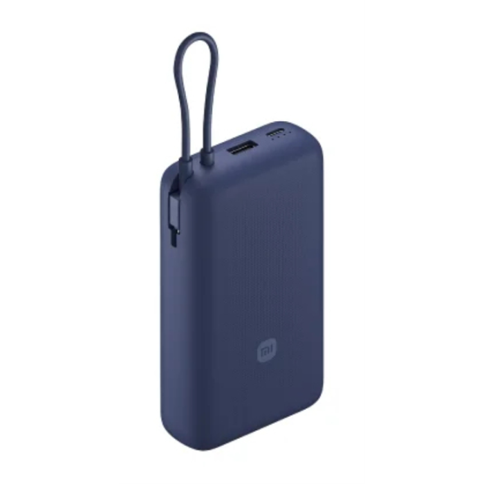 Xiaomi Power Bank 20000Mah 33W con Cable Integrado Azul BHR8975GL Xiaomi Power Bank 20000Mah 33W con Cable Integrado Azul BHR8975GL