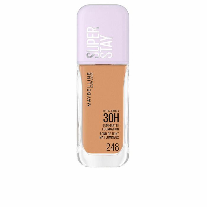 Maybelline SUPERSTAY LUMI MATTE Base de Maquillaje #248 30 ml - Acabado Mate Luminoso, Duración 30h