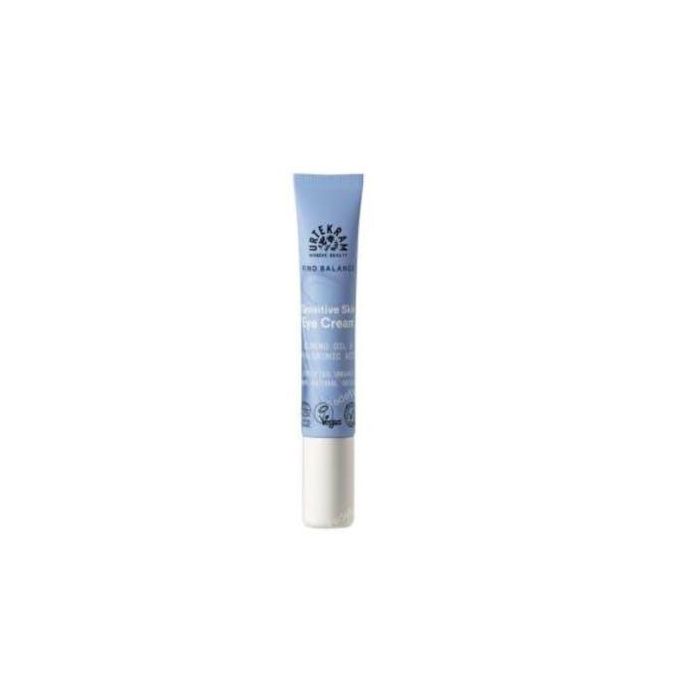URTEKRAM Contorno de Ojos Fragance Free 15ml - Hidratante y Nutritivo para Piel Sensible - Vegano - COSMOS Organic