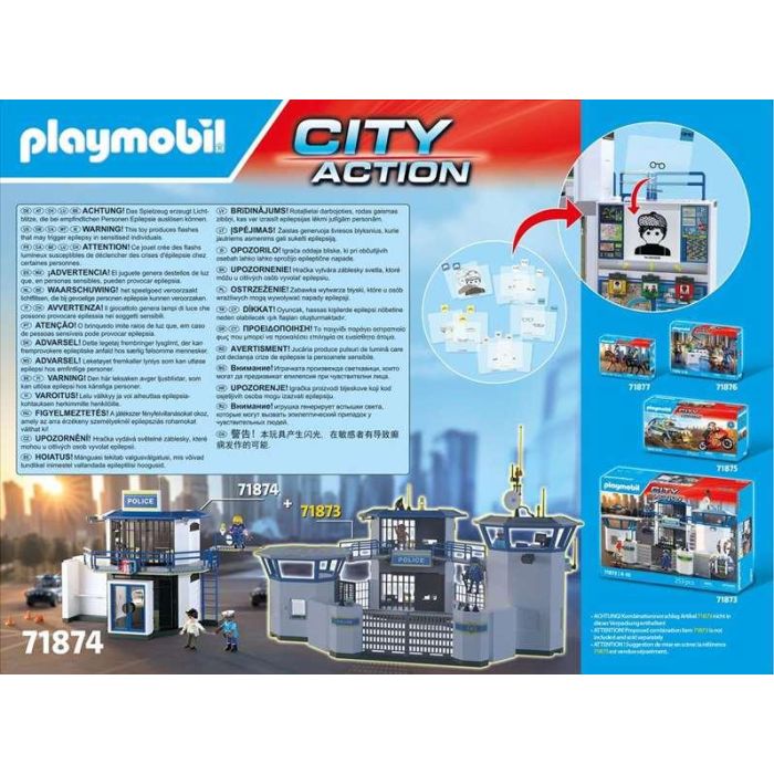 Comisaría con sala de investigación playmobil 7