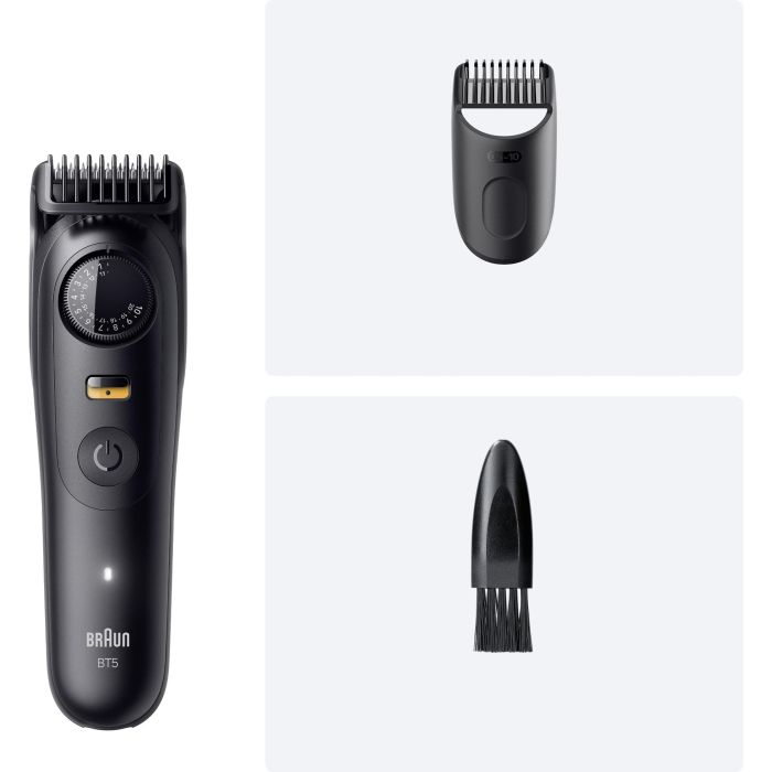 Braun BT5500 Afeitadora Eléctrica Serie 5. Batería 120 min Duración, Resistente al Agua, Color Negro 1 Braun BT5500 Afeitadora Eléctrica Serie 5. Batería 120 min Duración, Resistente al Agua, Color Negro 1