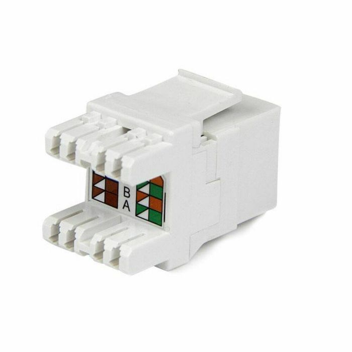 Cable de Red Rígido UTP Categoría 6 Startech C6KEY110SWH Blanco 1 Cable de Red Rígido UTP Categoría 6 Startech C6KEY110SWH Blanco 1