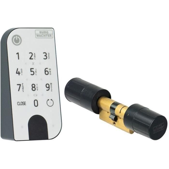 Burg-Wächter BUR4003482500101 Cilindro Electrónico Dry-winger Home 5001 con Teclado Pincode para 6 Usuarios 0 Burg-Wächter BUR4003482500101 Cilindro Electrónico Dry-winger Home 5001 con Teclado Pincode para 6 Usuarios 0