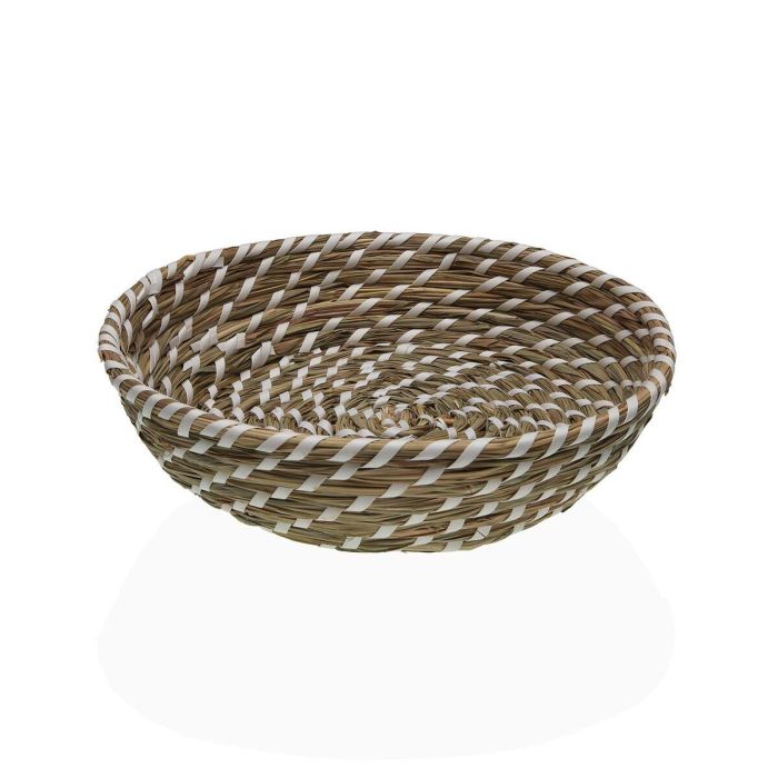 Cesta Blanca Versa 25x25x8 cm - Jacinto de agua, Textil (4 Unidades) Cesta Blanca Versa 25x25x8 cm - Jacinto de agua, Textil (4 Unidades)