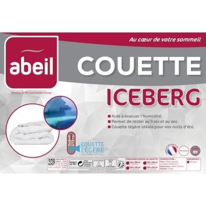 Abeil Edredón Ligero Iceberg con Tratamiento Feran Ice. Efecto Refrigerante, Transpirable, Ideal Verano >22°C, Oeko-Tex, 200x200 cm 2