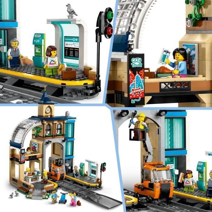 LEGO 60469 City Estación Central Set de Construcción de Juguete para Niños y Niñas, Edad Recomendada 7+ Años 2