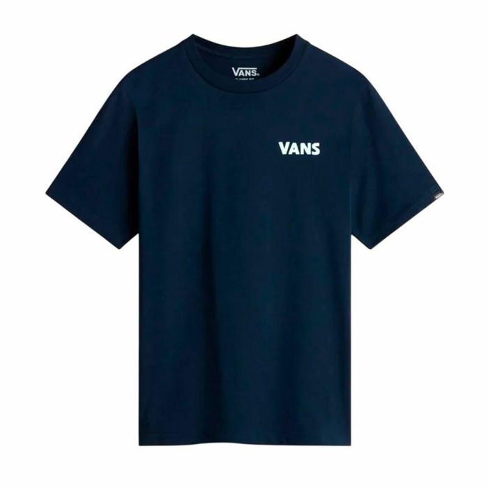 Camiseta de Manga Corta Infantil Vans Headwaves Ss Azul marino 0 Camiseta de Manga Corta Infantil Vans Headwaves Ss Azul marino 0