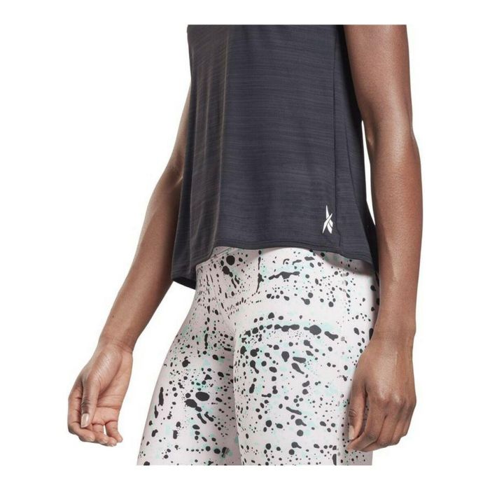 Camiseta de Manga Corta Mujer Reebok Workout Ready Activchill Negro S 2