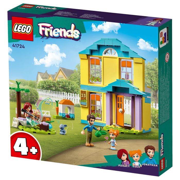 Lego 41724 Friends La Maison de Paisley – Set de construcción Casa de juguete niños 4+ con accesorios y mini-muñecas 26