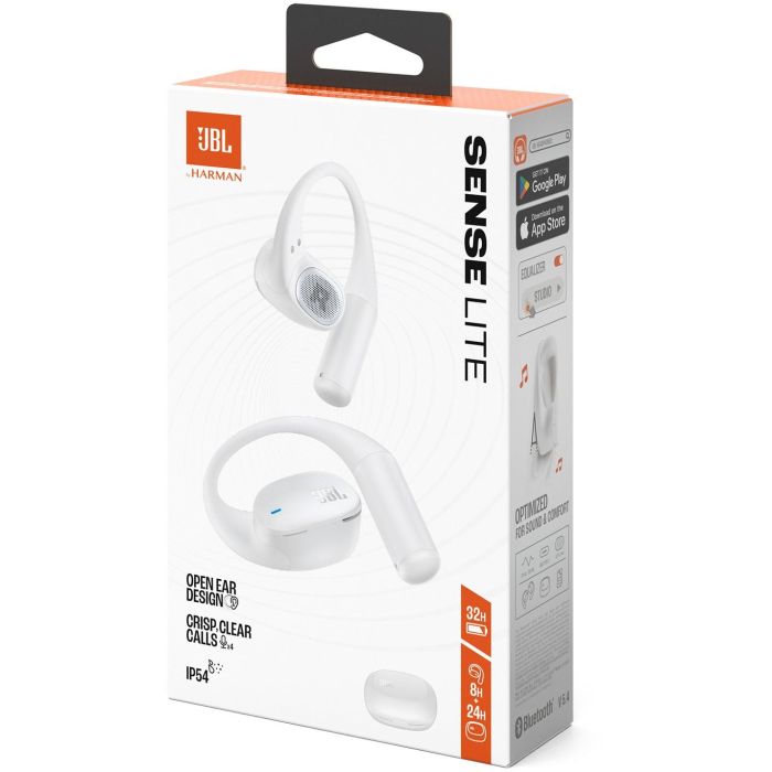 JBL Auriculares Sense Lite Inalámbricos, IP54 Resistente al Agua/Polvo, 8h Autonomía, Blanco 8 JBL Auriculares Sense Lite Inalámbricos, IP54 Resistente al Agua/Polvo, 8h Autonomía, Blanco 8
