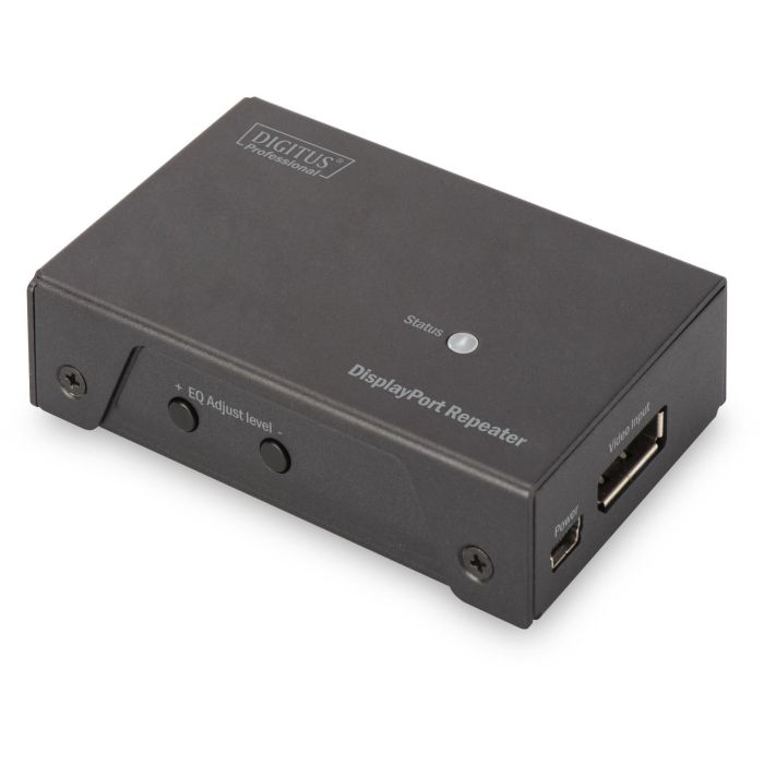 DIGITUS DP-Repeater bis 20m FullHD bis 13m UHD 4K schwarz 3 DIGITUS DP-Repeater bis 20m FullHD bis 13m UHD 4K schwarz 3
