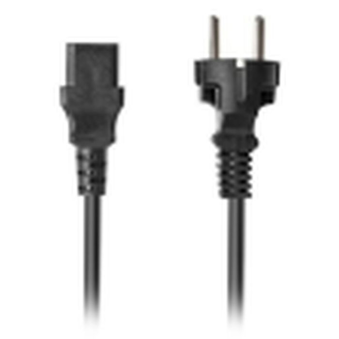 Cable de Alimentación Lanberg CA-C13C-15CC-0018-BK Negro 1,8 m 1