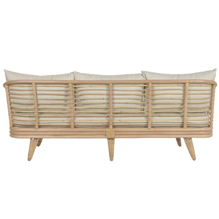 DKD Home Decor Sofá Balinés 200 x 78 x 76 cm Ratán Poliéster 7