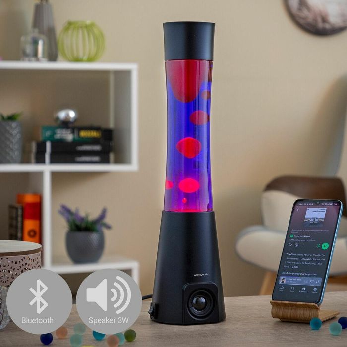 Lámpara de Lava con Altavoz Maglamp InnovaGoods