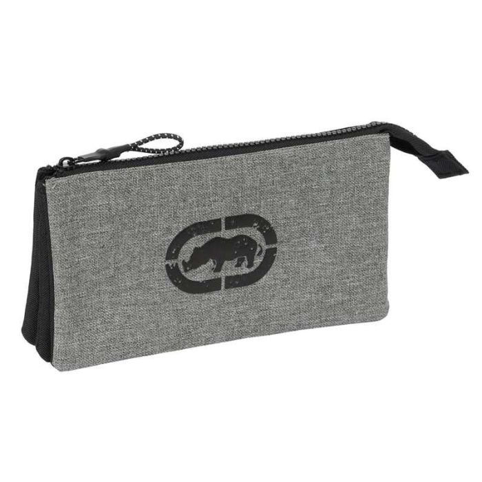 Portatodo Triple Eckō Unltd. Rhino Negro Gris 22 x 12 x 3 cm 0 Portatodo Triple Eckō Unltd. Rhino Negro Gris 22 x 12 x 3 cm 0
