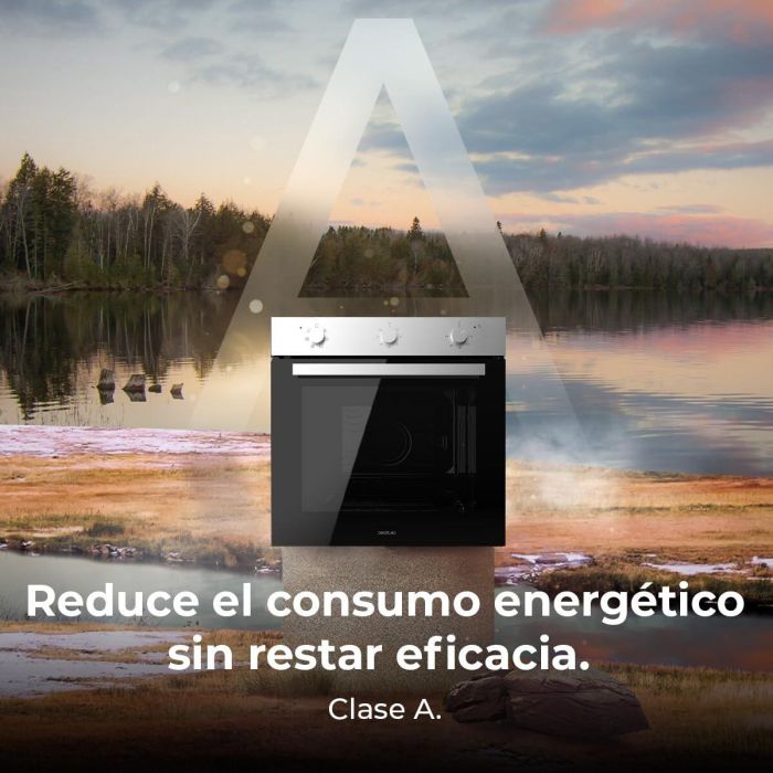 Cecotec Horno Multifunción Bolero Hexa Inox 2800W 70L Temporizador y Vapor 13