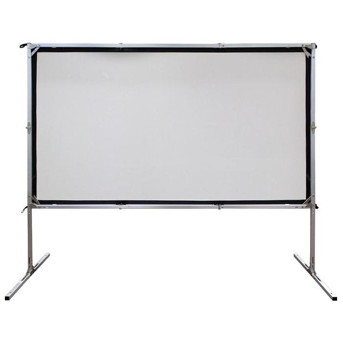 Elite Screens Outdoor 16:9 299*168cm Yard Master2 Dual silb. 7