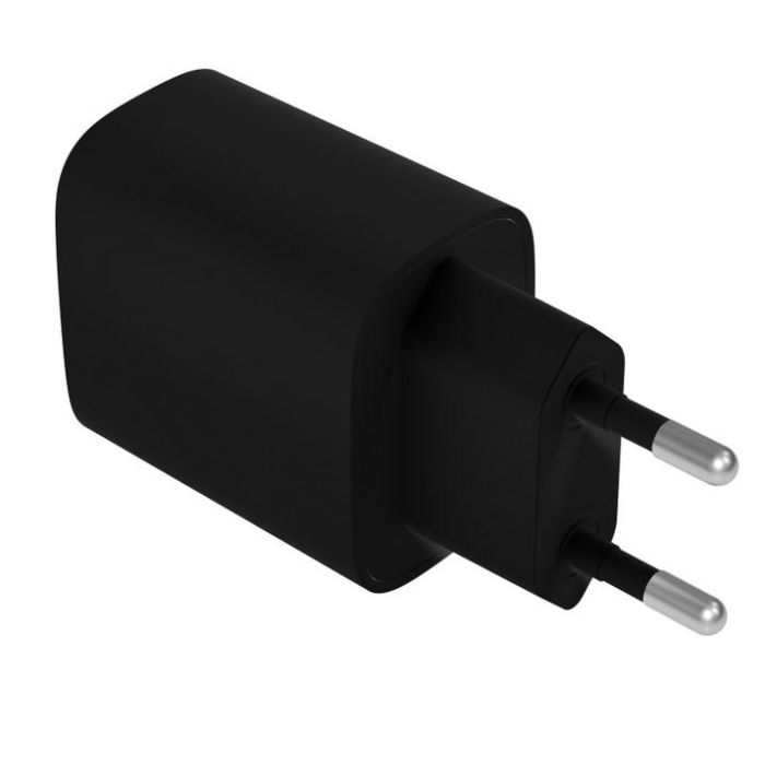 Leotec Cargador 20W 1xUSB-C PD + 1x USB-A Negro, Carga Rápida Power Delivery 4