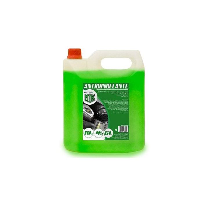 Anticongelante Motorkit -4º 10% Verde (5 L) 2 Anticongelante Motorkit -4º 10% Verde (5 L) 2