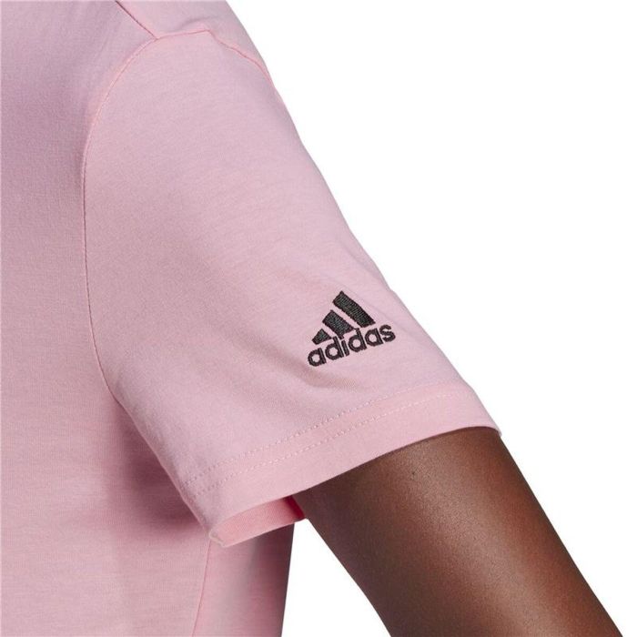 Camiseta de Manga Corta Mujer Adidas Rosa L