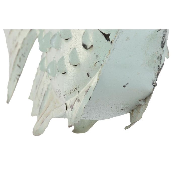 DKD Home Decor Metal fishes 2c24 Pez Portavela Decorativo Azul Celeste Metal 63 x 46 x 9 cm 2