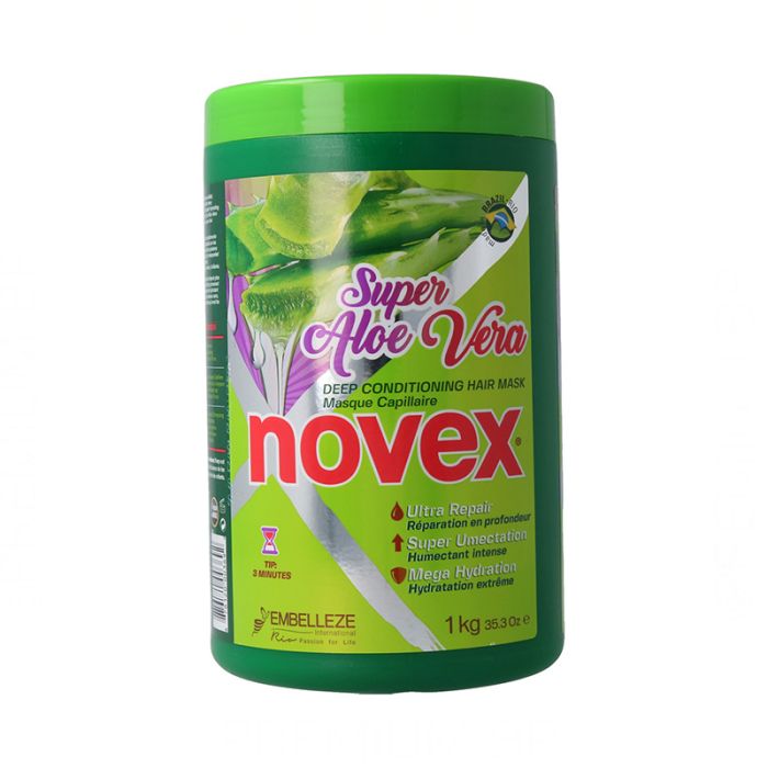 Novex Super Aloe Vera Mascarilla Capilar 1000 ml