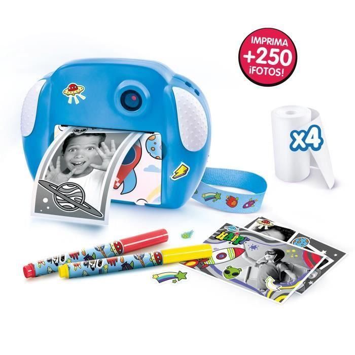 Canal Toys CTCLK011 Cámara de impresión instantánea junior PHOTO CREATOR - Tema cohetes 3