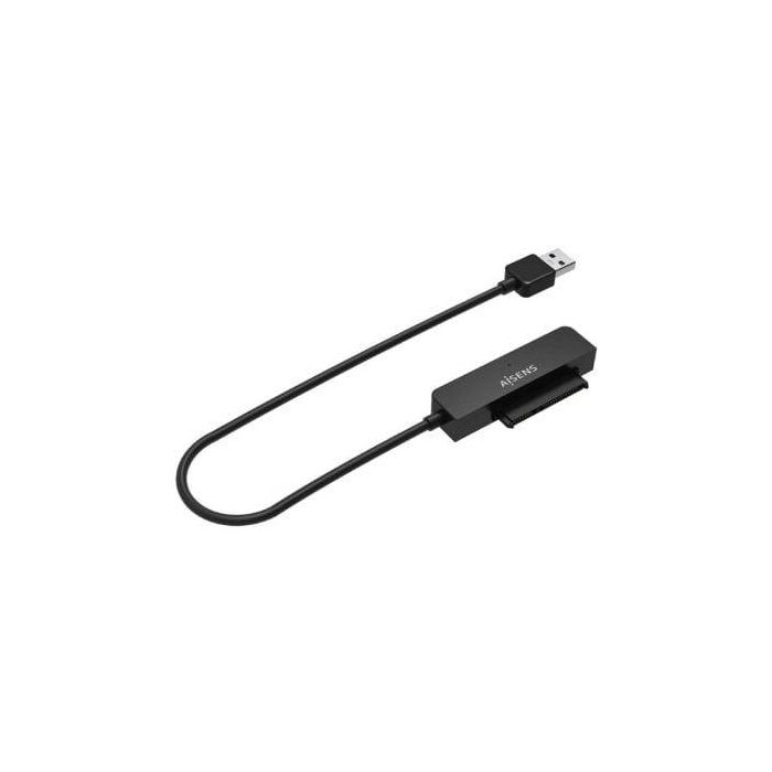 AISENS -ADAPTADOR SATA A USB-A USB 3.0/USB3.1 GEN1 PARA DISCOS DUROS 2.5 NEGRO 1 AISENS -ADAPTADOR SATA A USB-A USB 3.0/USB3.1 GEN1 PARA DISCOS DUROS 2.5 NEGRO 1