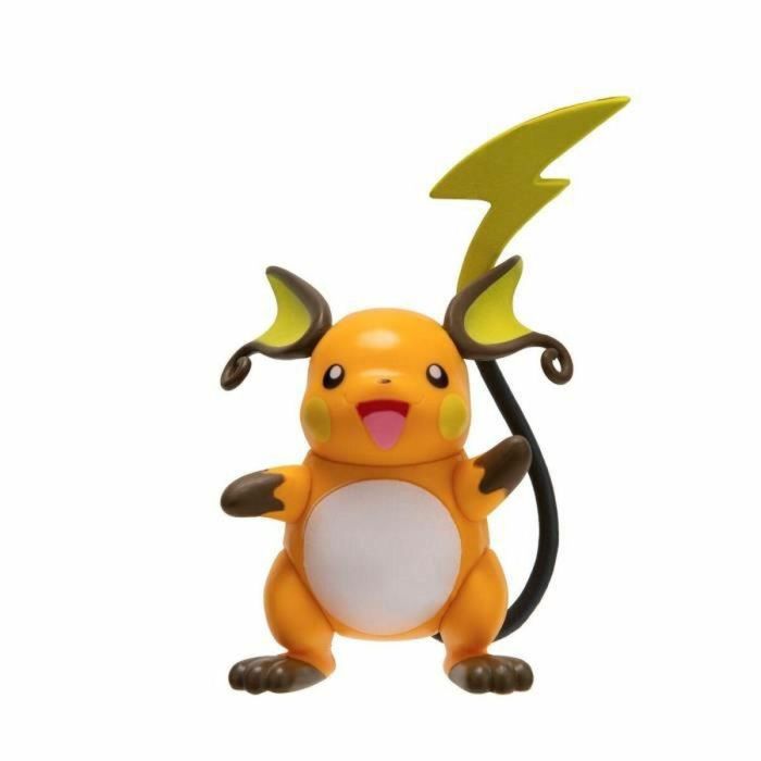 8 Figuras de Bandai Bandai - Pokémon - Pikachu, Evoli, Dratatin, Tegepi, Caninos, Mimiqui, Raichu y Brutalé 3