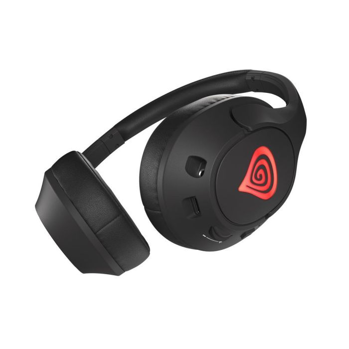 GENESIS Radon 800 Auriculares Gaming de Diadema Alámbricos USB 3.5mm Negro con Sonido 7.1, Micrófono Extraíble y Controles Integrados 7