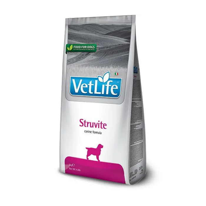 Farmina Vet Life Dog Struvite - Alimento dietético para disolución de cálculos, 2 kg Farmina Vet Life Dog Struvite - Alimento dietético para disolución de cálculos, 2 kg