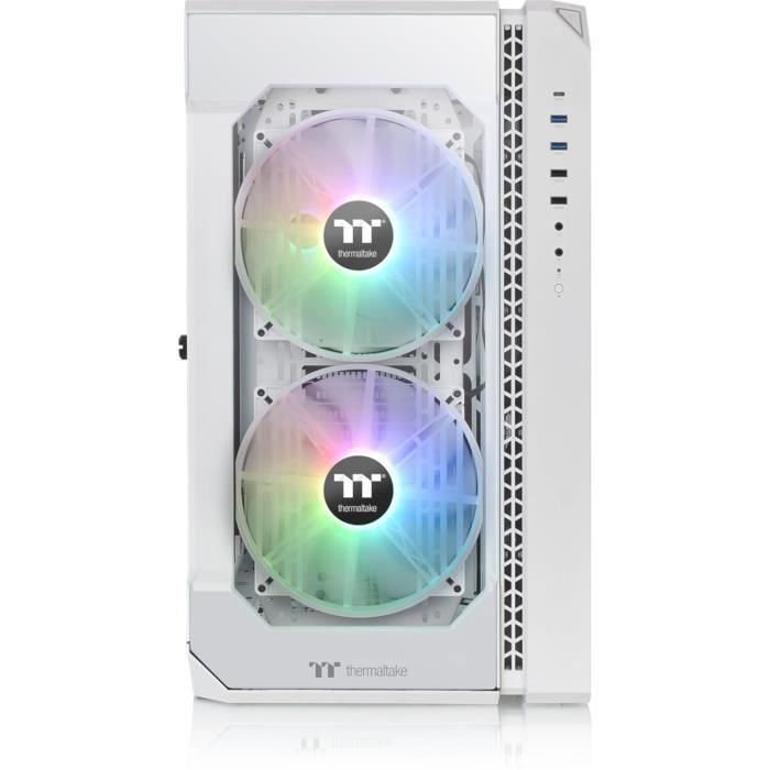 Carcasa para PC - THERMALTAKE - View 51 TG ARGB - Carcasa sin fuente de alimentación - Torre grande - Formato E-ATX - Blanco (CA-1Q6-00M6WN-00) 1