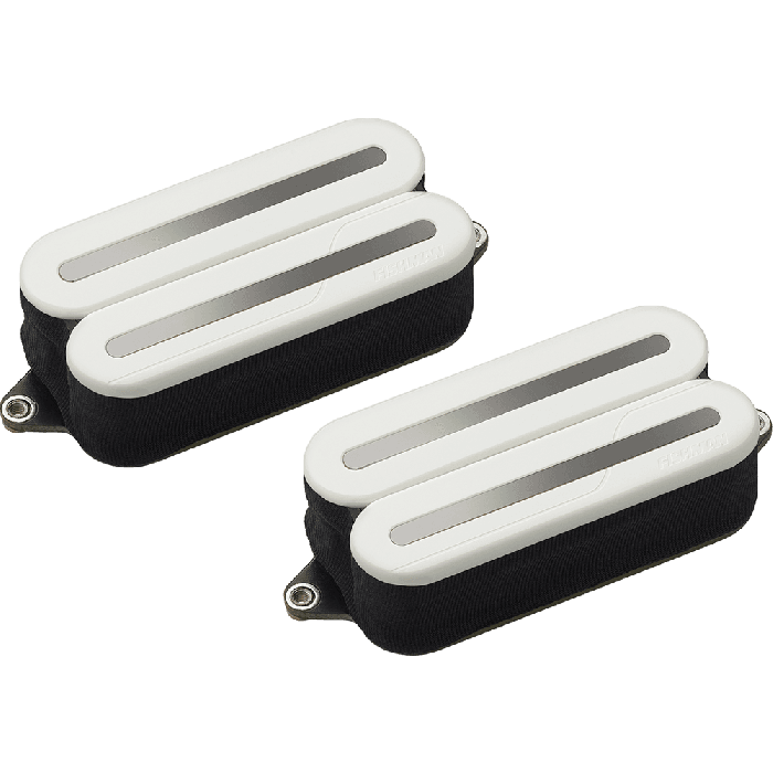 Set 2 Pastillas Humbucker Fluence Modern Open Core Rails - Blanca / Black Nickel Set 2 Pastillas Humbucker Fluence Modern Open Core Rails - Blanca / Black Nickel