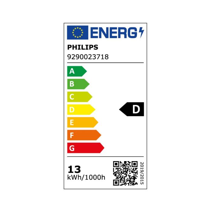 Bombilla standard led e27 13w 2000lm 2700k luz calida ø7x12,1cm. philips 2