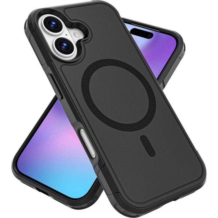 4smarts Defend Bumper para Apple iPhone 17, Funda Protectora Antigolpes de PC/TPU, Negro 2