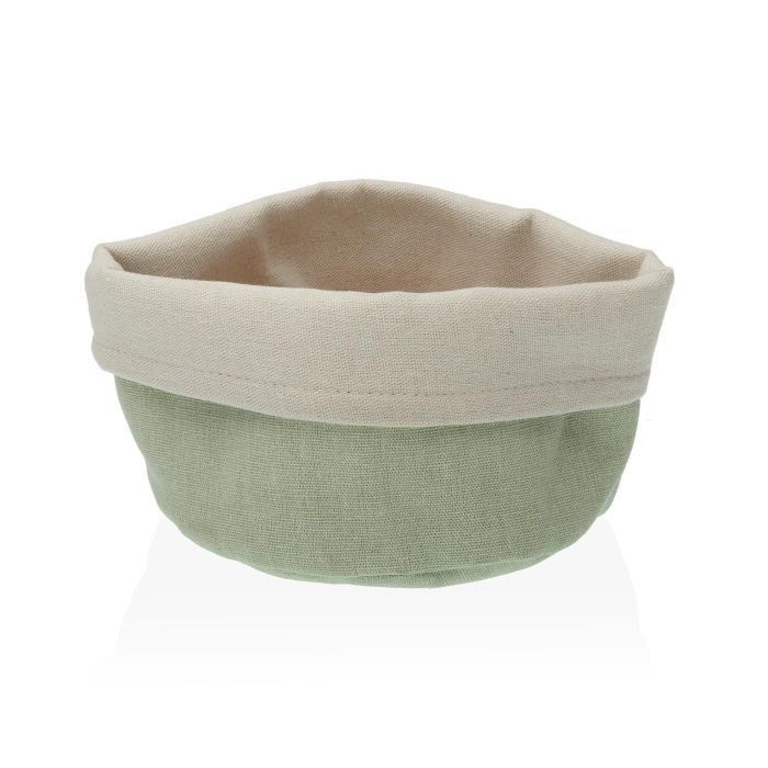 Cesta Textil Verde Claro Versa 14X10CM (4 Unidades) Cesta Textil Verde Claro Versa 14X10CM (4 Unidades)
