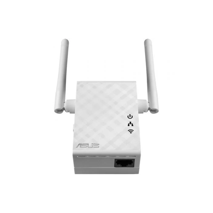 Asus Repetidor WiFi RP-N12 300Mbps, Extensor de Red Inalámbrico con 2 Antenas MIMO Externas, Cobertura Ampliada para el Hogar Asus Repetidor WiFi RP-N12 300Mbps, Extensor de Red Inalámbrico con 2 Antenas MIMO Externas, Cobertura Ampliada para el Hogar