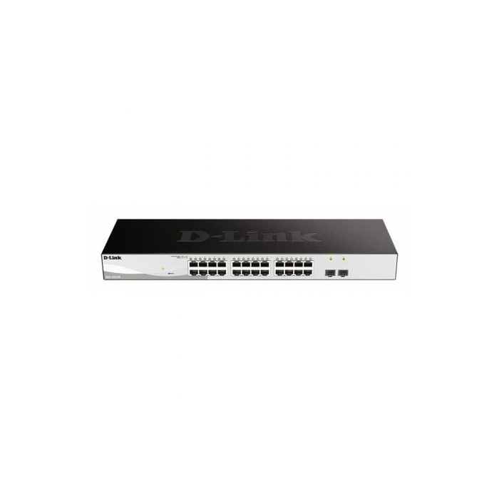 D-Link Switch Smart Plus DGS-1210-26/E con 26 Puertos RJ-45 10/100/1000 y 2 Puertos SFP