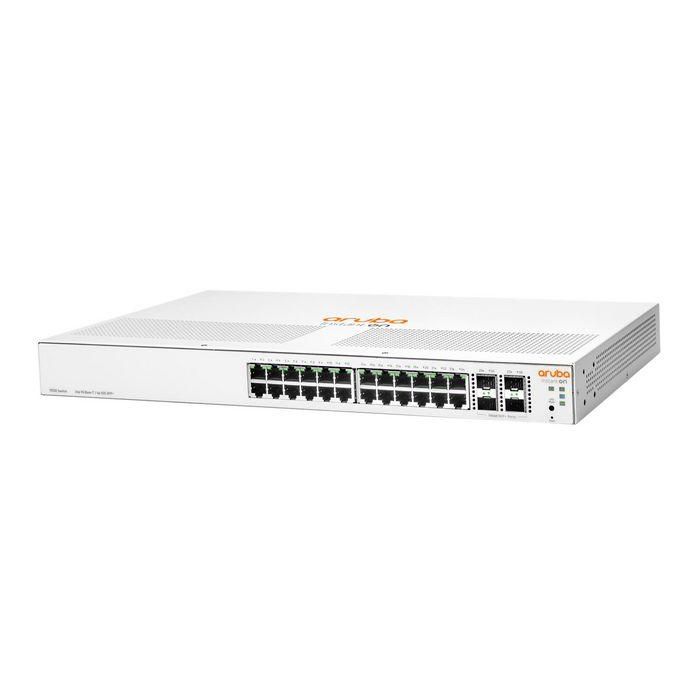 HP Enterprise Instant On 1930 M RM 24+4P Switch de red gestionado con 4 puertos SFP+ 1