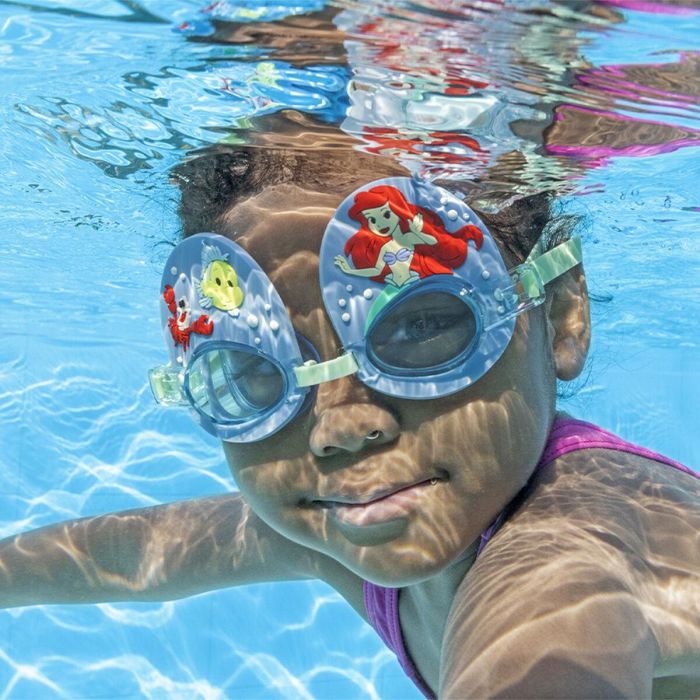 Bestway Gafa Natacion Infantil Correa Silicona Sirenita +3 Años Playa y Piscina 09114 1