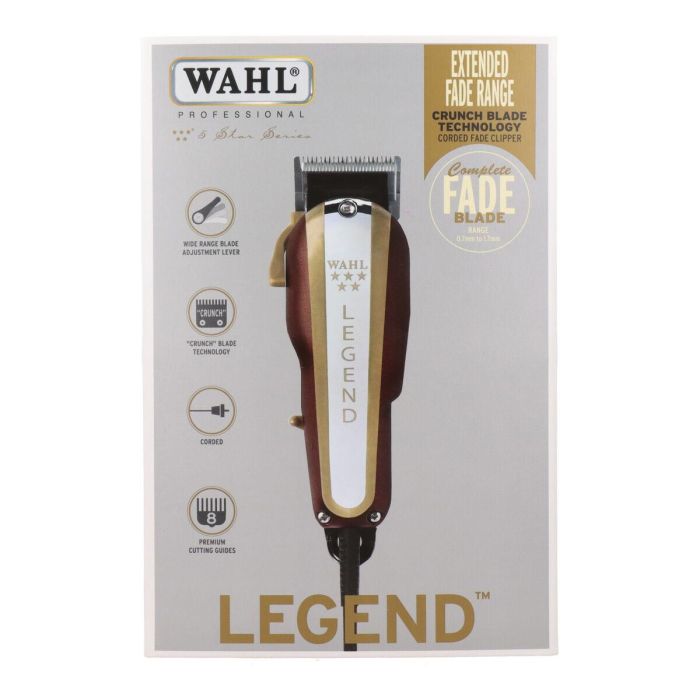 Wahl Máquina de Corte Legend con Motor V9000 y Cuchilla FADE CUT, Incluye 8 Peines PREMIUM Wahl Máquina de Corte Legend con Motor V9000 y Cuchilla FADE CUT, Incluye 8 Peines PREMIUM