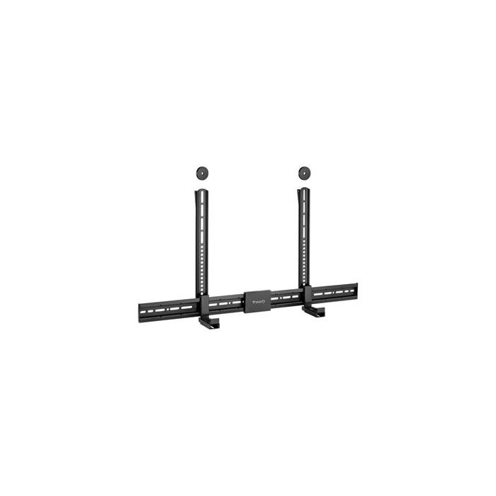 TOOQ SOPORTE PARA BARRA DE SONIDO UNIVERSAL MULTI-INSTALACION NEGRO TOOQ SOPORTE PARA BARRA DE SONIDO UNIVERSAL MULTI-INSTALACION NEGRO
