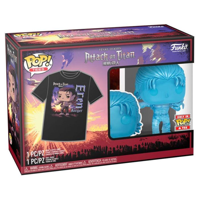 Set figura POP & Tee Attack on Titan Eren Exclusive 2